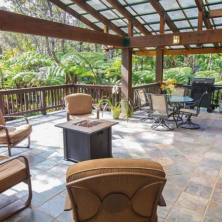 Hale Mauna Loa Upper Level With Shared Hot Tub Volcano Zewnętrze zdjęcie