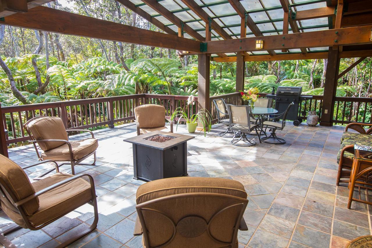Hale Mauna Loa Upper Level With Shared Hot Tub Volcano Zewnętrze zdjęcie